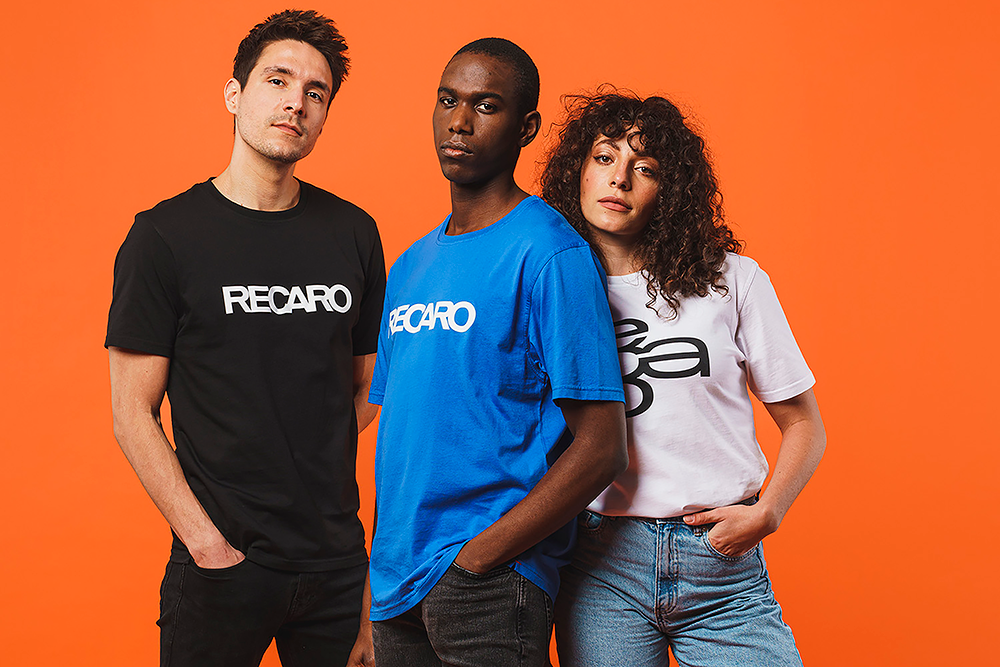 Sitzen soll auch die Kleidung Recaro launcht Merchandise re.flect