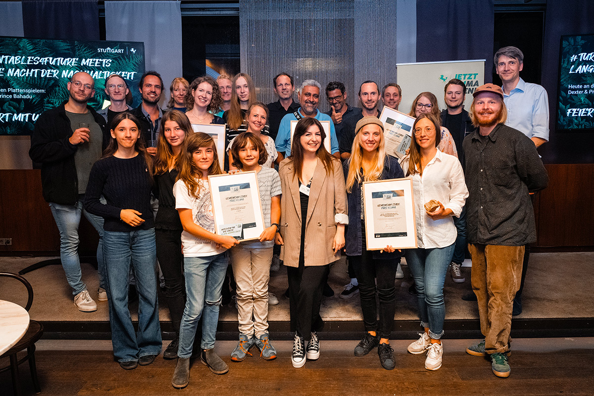 Preisträger:innen #jetzklimachen-Preis in Stuttgart
