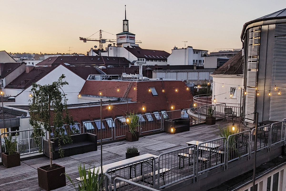 Aussichtsspots in Stuttgart: Oben im Tuchhaus