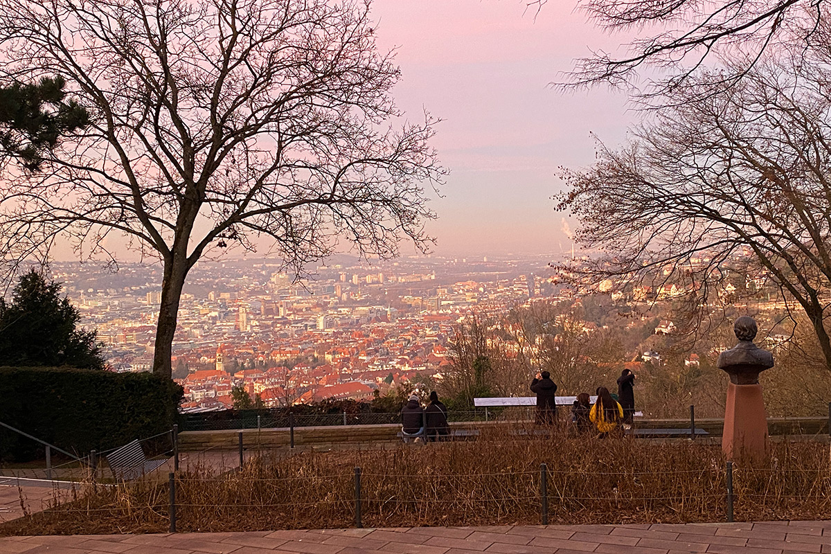 Aussichtsspots in Stuttgart: Santiago de Chile Platz