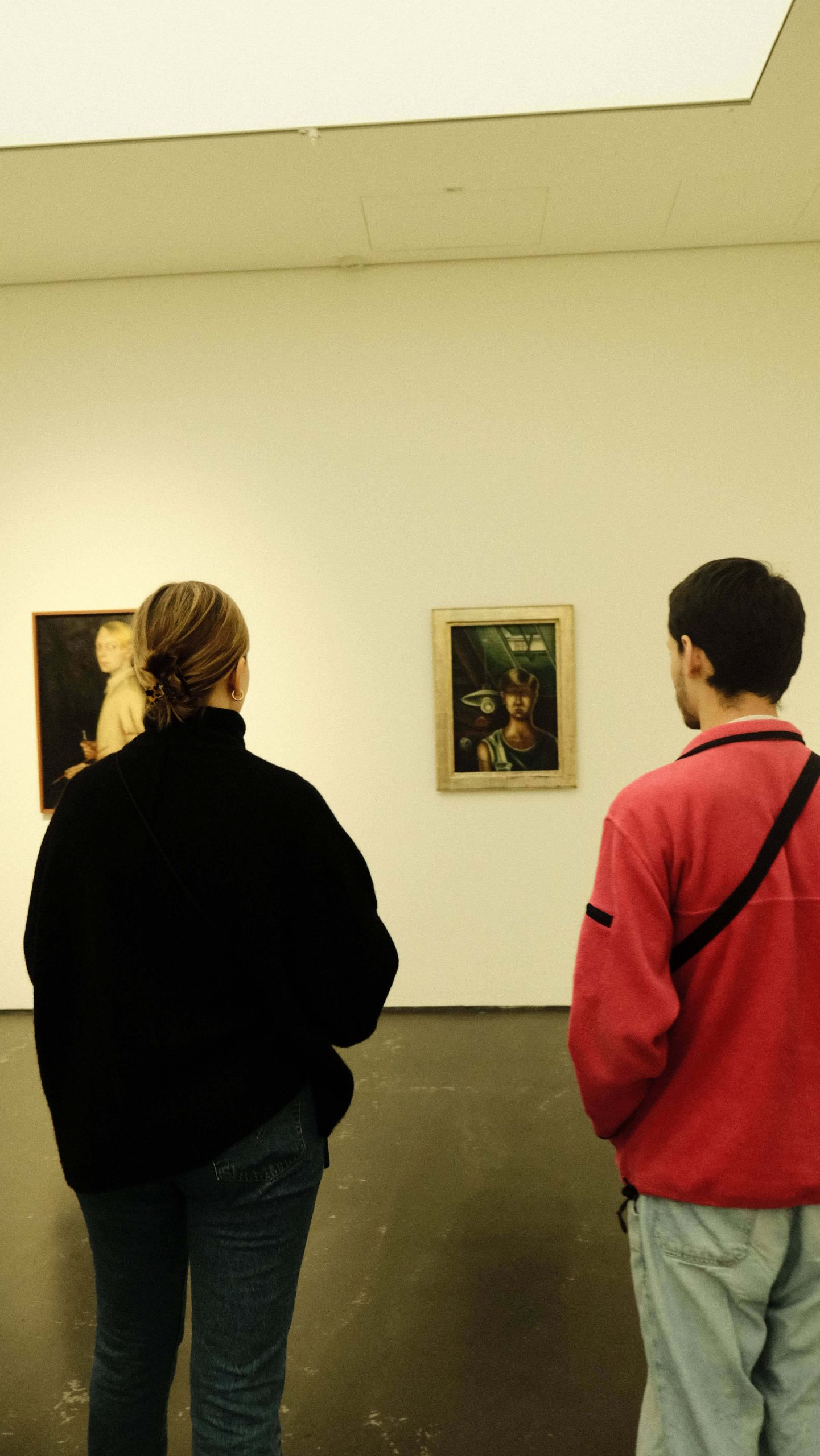 Jethro Escobar Ventura beim Interview im Kunstmuseum Stuttgart