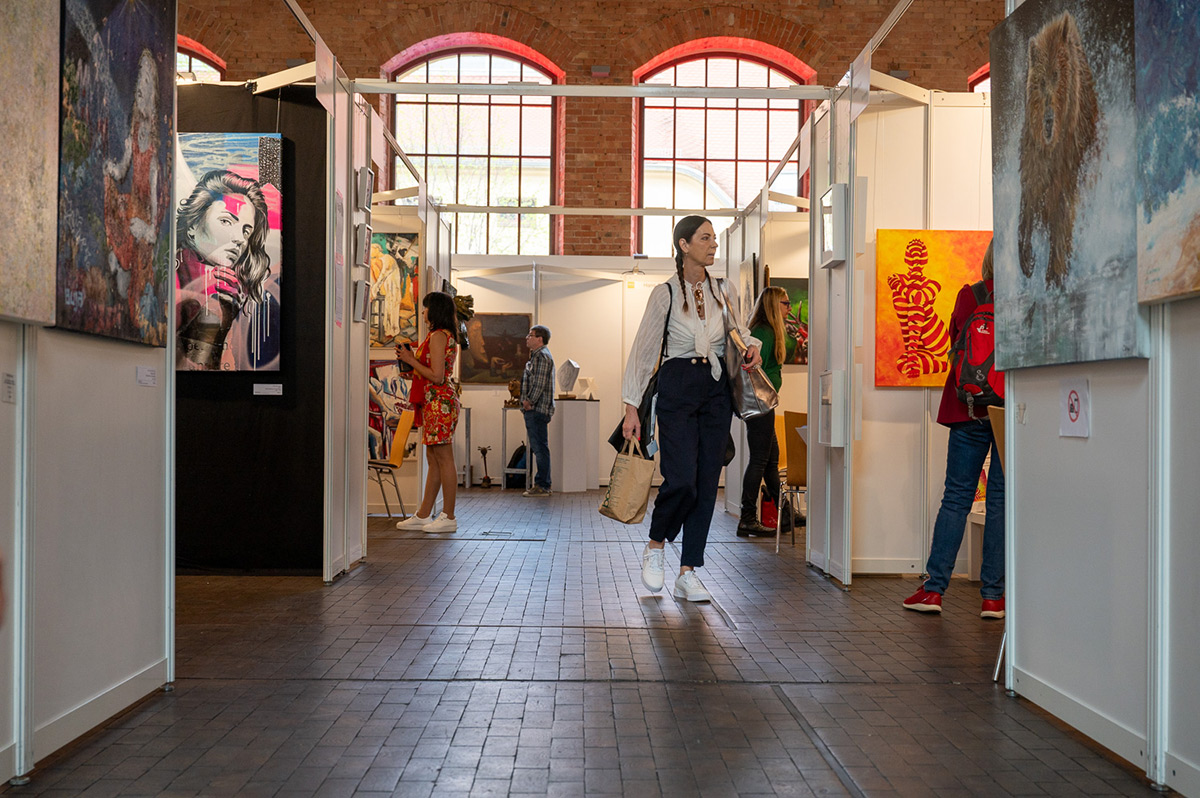 ARTe Kunstmessen in der Phoenixhalle.