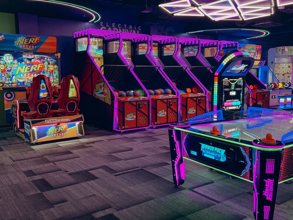 Electric Carnival Spielehalle im Milaneo