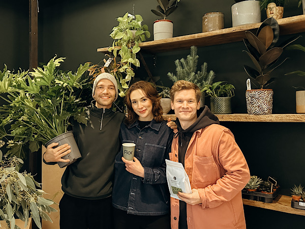 Aus Zufall wurde ein cooles Konzept: Die vier ergänzen sich perfekt.