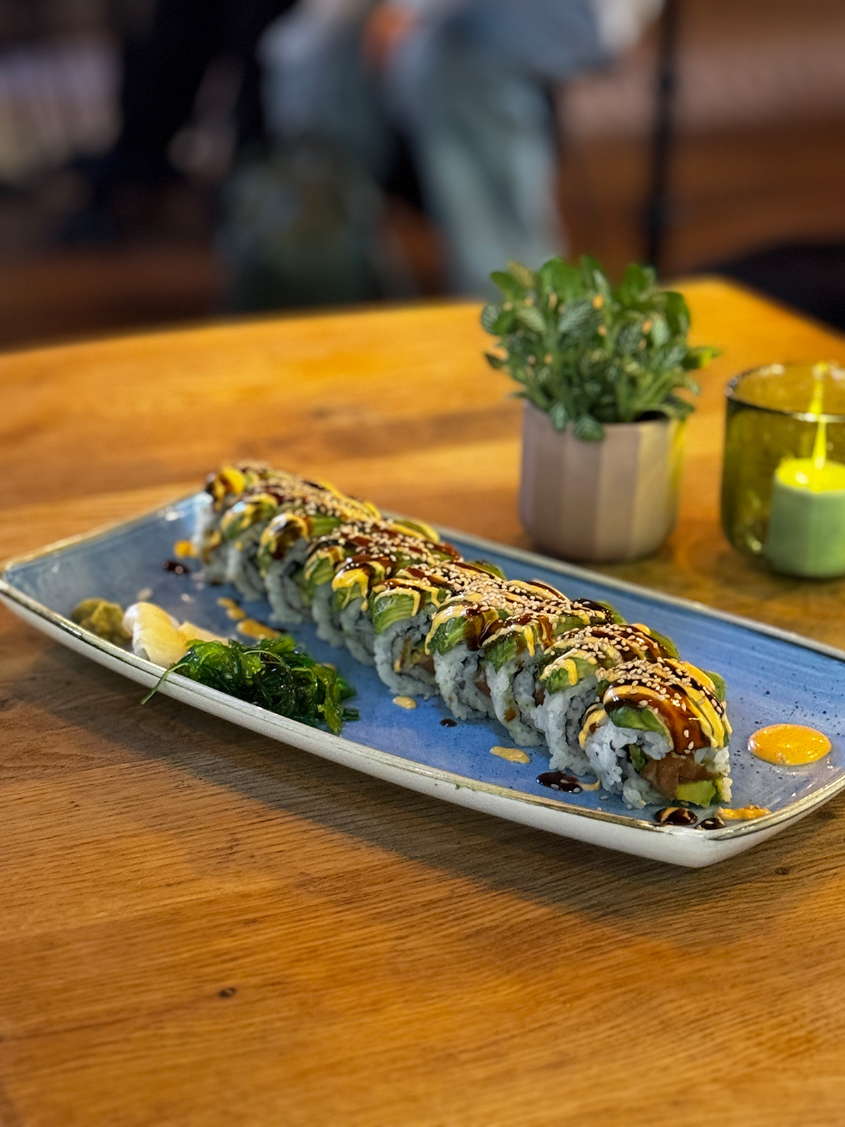 Sushi on fire im Milaneo