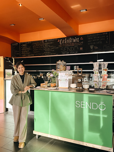Vanessa hat mit Schokolade angefangen, bevor sie Sendo Matcha gegründet hat.