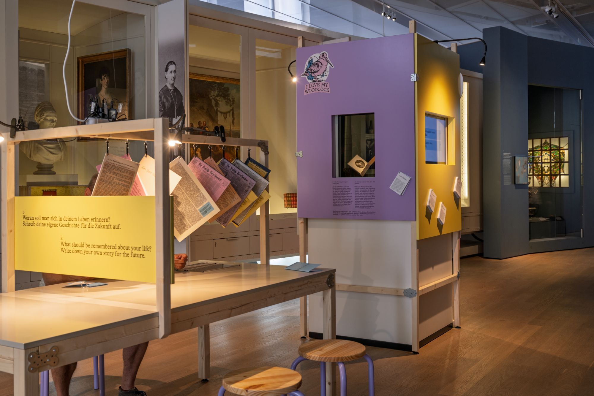 Ausstellung Mehr als eine Realität Infotafeln